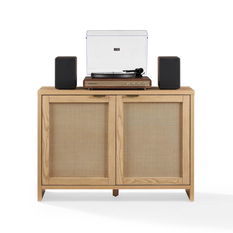 Crosley Kenji Record Player Cabinet With Vinyl Storage