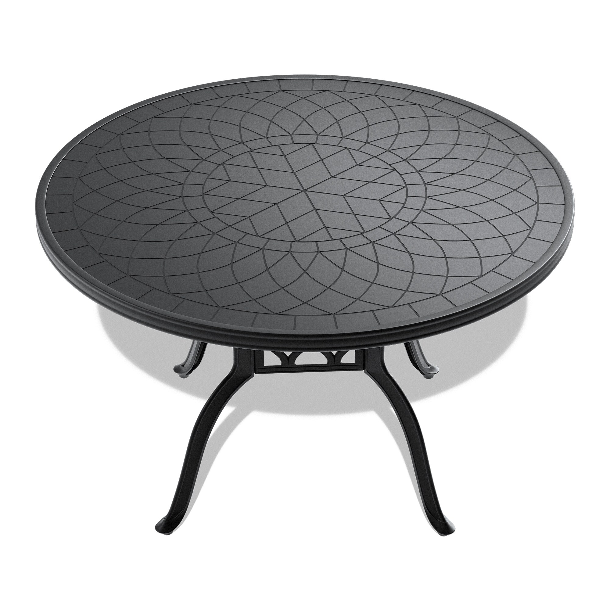 Large round outdoor table and 2025 chairs