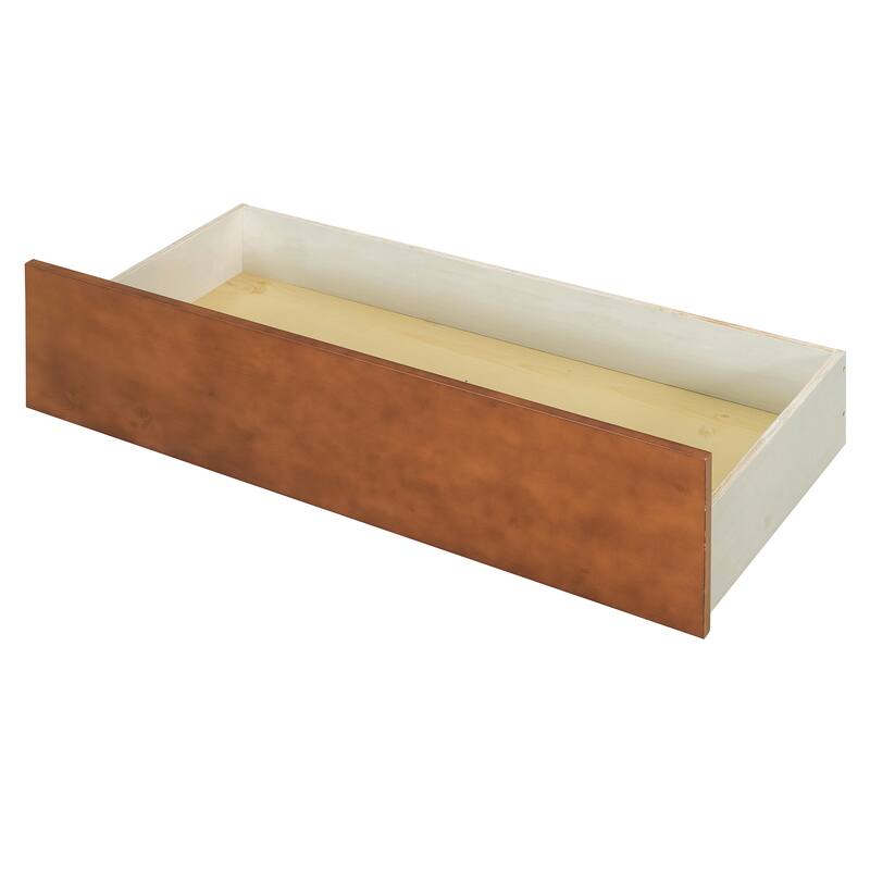 Platform Bed for Kids House Bed with Storage Drawers and Headboard