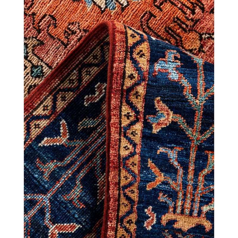 Serapi, One-of-a-Kind Hand-Knotted Area Rug - 6' 5" x 9' 3"