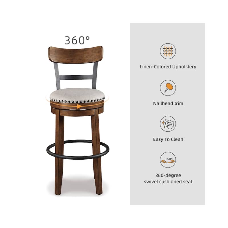 Valebeck Swivel Barstool