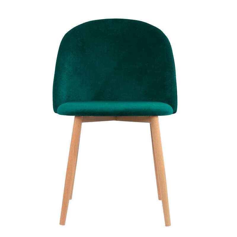 Porthos Home Jailyn Dining Room Chairs Set Of 2, Velvet And Metal