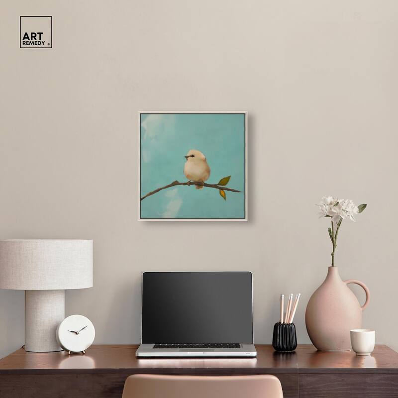 Azure Avian Canvas by Art Remedy