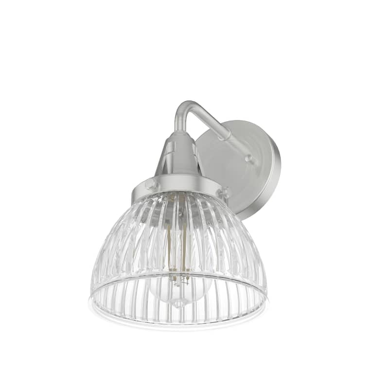 Hunter Cypress Grove 1-Light Wall Sconce - Hallway, Bathroom, Bedroom - Industrial, Transitional, Contemporary - Damp Rated!