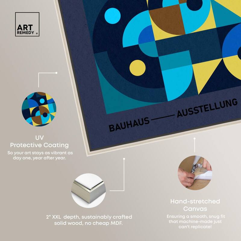 Bauhaus Canvas by Art Remedy