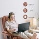 preview thumbnail 14 of 50, MCombo Set of 2 Swivel Recliner with Ottoman, Vibration Massage Lumbar Pillow