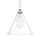 Option White and Polished Chrome / Clear