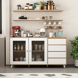 Buffet Sideboard Bar Cabinet Wine Cabinet Coffee Bar Cabinet End Table