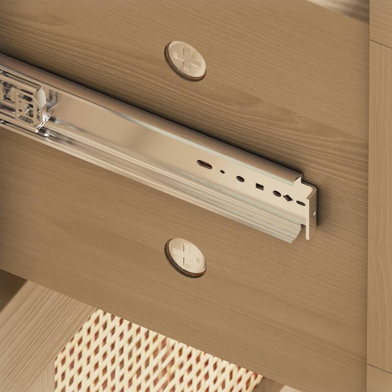 6 drawers Rattan dresser Rattan Drawer