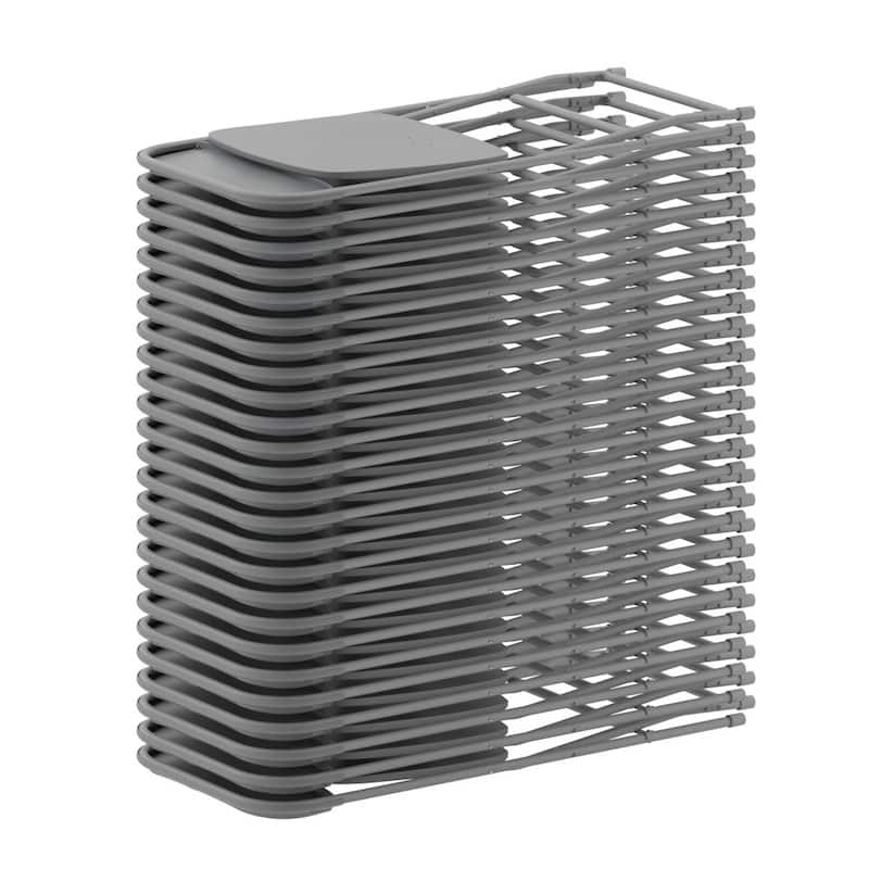 Plastic Folding Chair - 10 Pack 650LB Weight Capacity - Event Chair