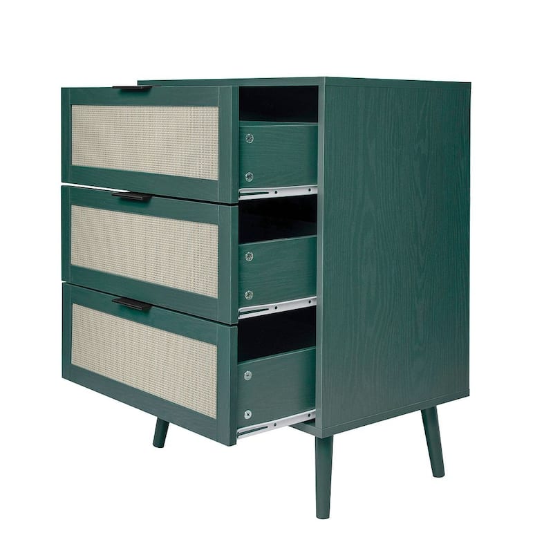 3 Drawers Storage Cabinet for Bedroom Living Room