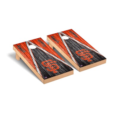 San Francisco Giants MLB Triangle Cornhole Board Set