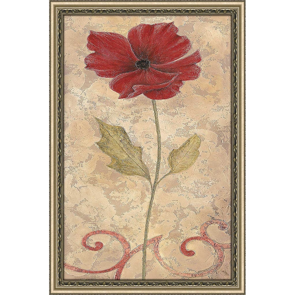 "Poppy Passion II" Print on Acrylic