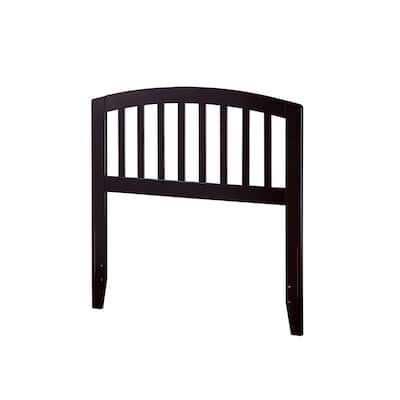 Richmond Slatted Wood Headboard with Rounded Top, USB Charging Port, and Easy Bed Frame Attachment