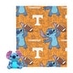 preview thumbnail 4 of 71, NCAA Enroll Stitch Hugger Pillow & Silk Touch Throw Blanket Set 40x50 inches - University of Tennessee