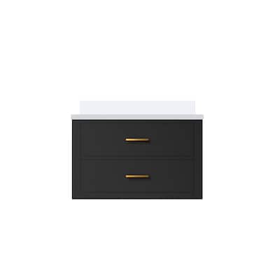 Castor Bath Vanity with Quartz Top and Sink