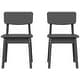 preview thumbnail 1 of 68, Modern Mini Kids Outdoor Dining Chair (Set of 2) Gray