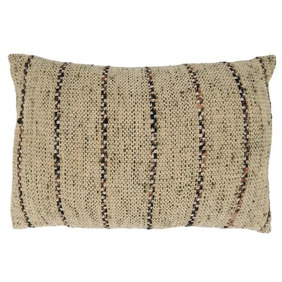 Thin Stripe Design Throw Pillow