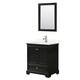 Option Dark Espresso, Chrome Trim, Giotto Quartz Top