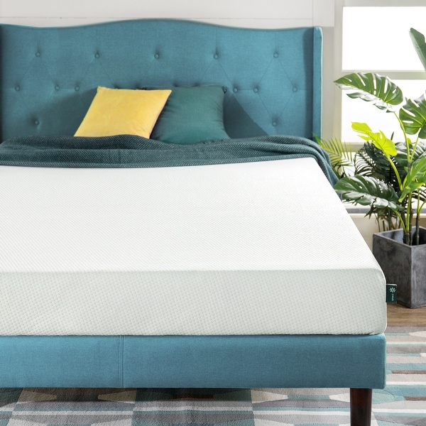 Priage by ZINUS 8 inch Green Tea Memory Foam Mattress On Sale Bed Bath Beyond 18798126
