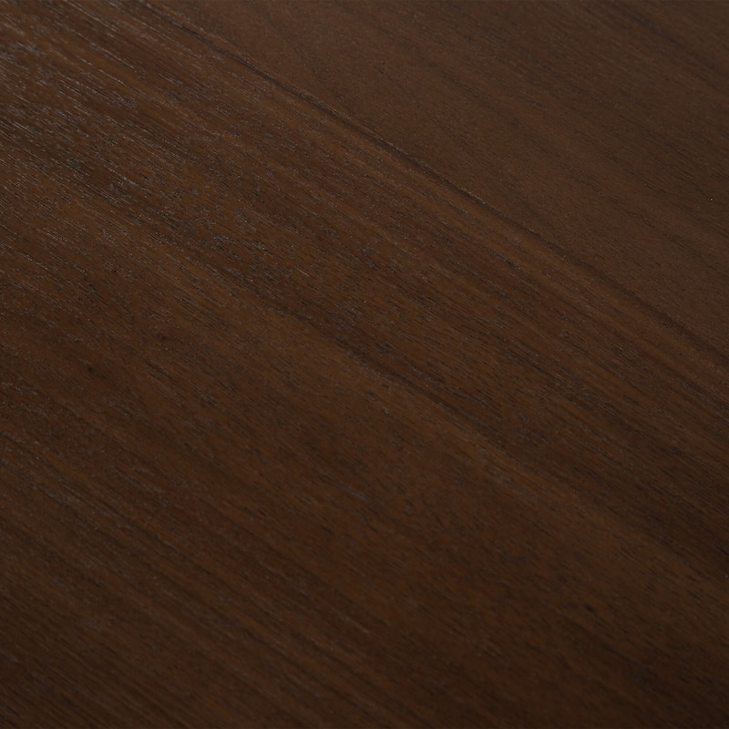 Solid Wood Dining Table Oval Kitchen Tables with Arched Legs Modern for Dining Room