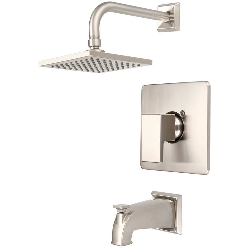 Pioneer Faucets Mod Tub and Shower Trim Package with 1.75 GPM Single
