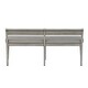 preview thumbnail 3 of 3, Farmhouse Reimagined Antique White with Chestnut Uph Bench