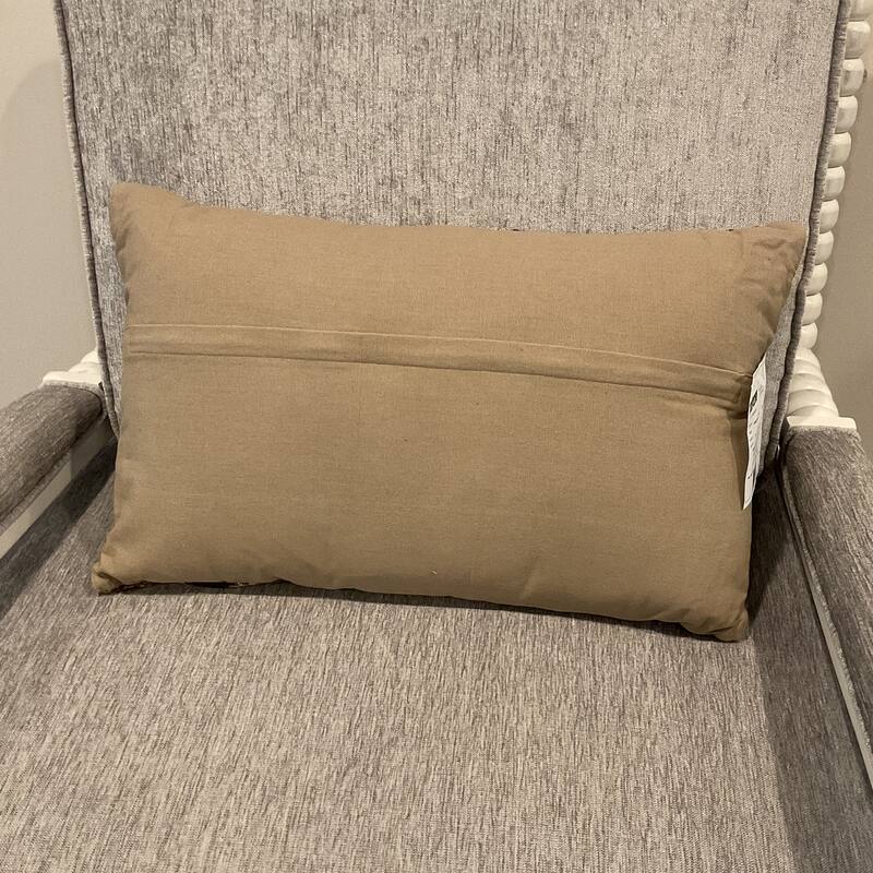 HERAT ORIENTAL Handmade Chenille Ikat Throw Pillow