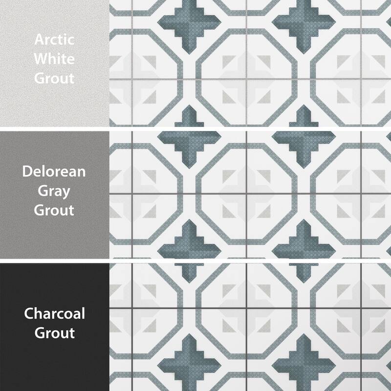 Merola Tile Prisma Anthracite 9-3/4" x 9-3/4" Porcelain Floor and Wall Tile