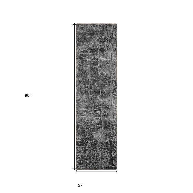 Alrim Modern Art-Inspired Weather Resistant Timeless Fusion Outdoor Rug