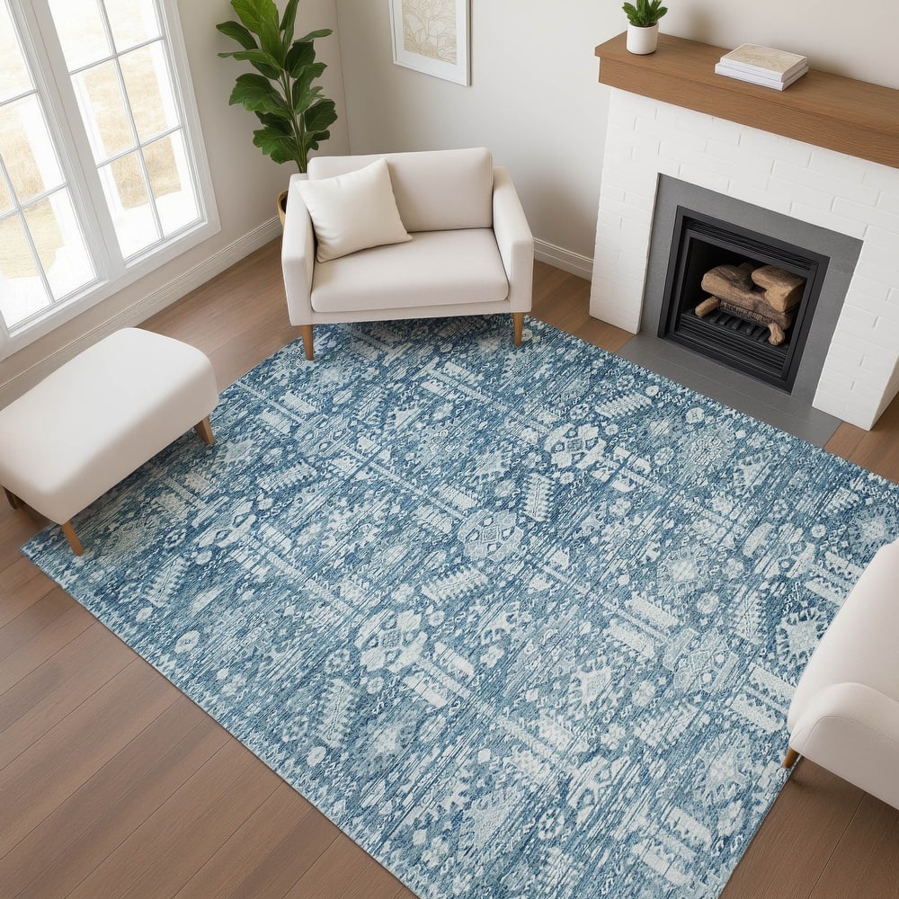 Premium Washable Super Soft Vintage Traditional Mayfield Rug