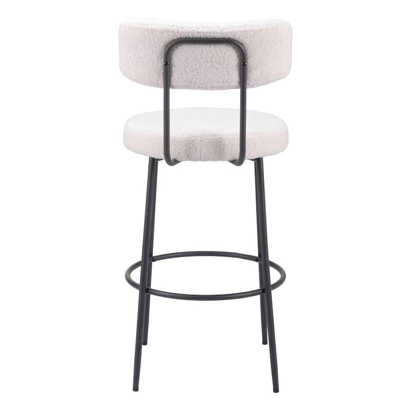 Blanca Barstool Ivory