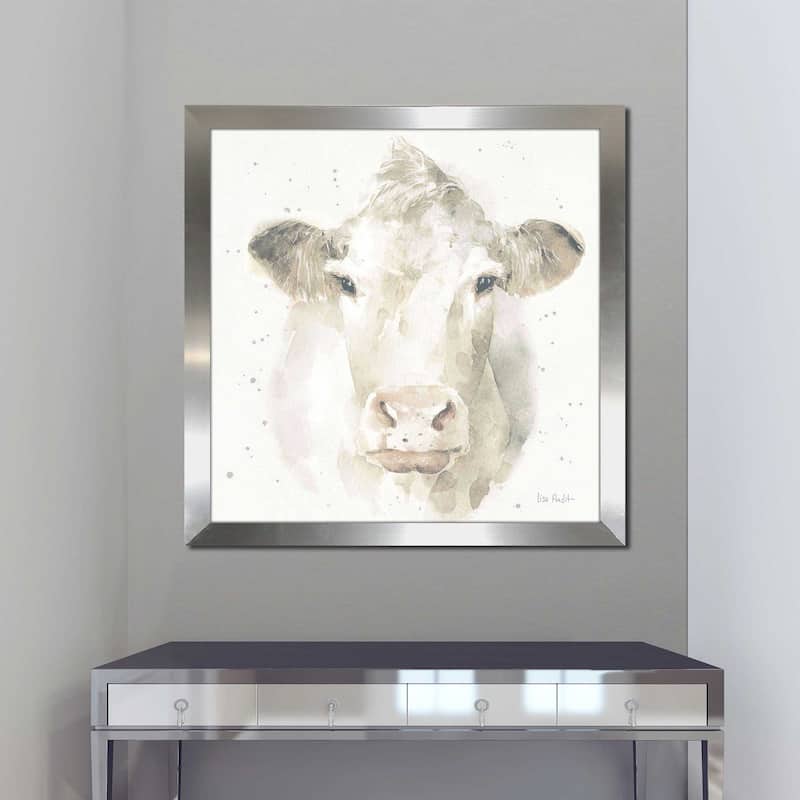 "Farm Friends II Neutral" by Lisa Audit Print on Acrylic.