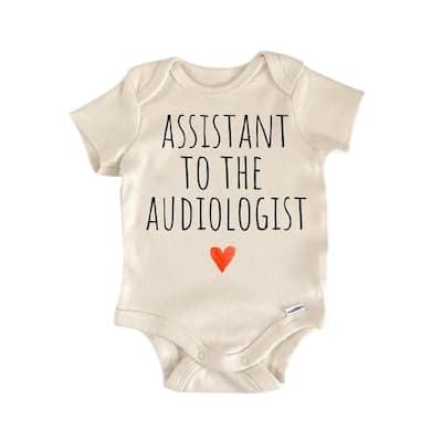 Audiologist Aud Ear - Baby Boy Girl Clothes Infant Bodysuit Funny Cute Newborn