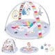 preview thumbnail 1 of 7, Costway Baby Play Gym Mat Thicker Tummy Time Mat with 5 Detachable - Multicolor - See Details Multicolor - See Details