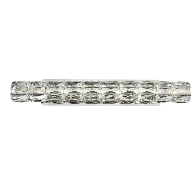 Linear 30"in LED wall sconce - Chrome