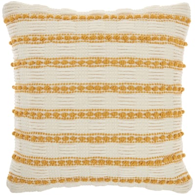 Mina Victory Lifestyle Textured Throw Pillow