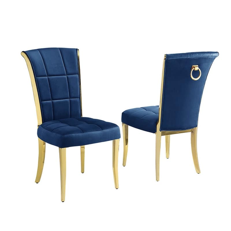Best Quality Furniture D223/4-SC320-7 Dining Set with 95" 15mm Glass