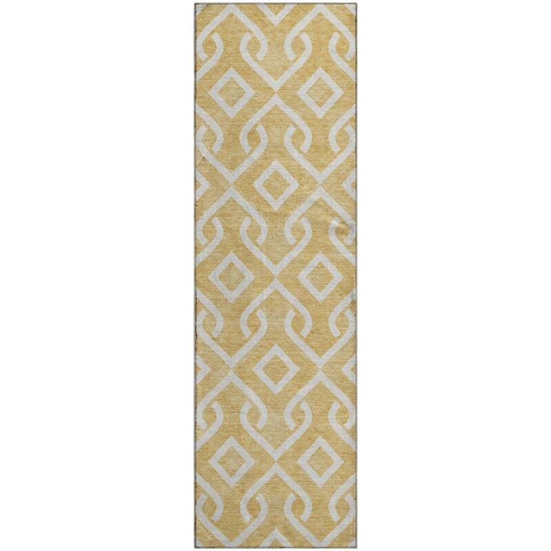 Premium Washable Super Soft Modern Medallions Mayfield Rug