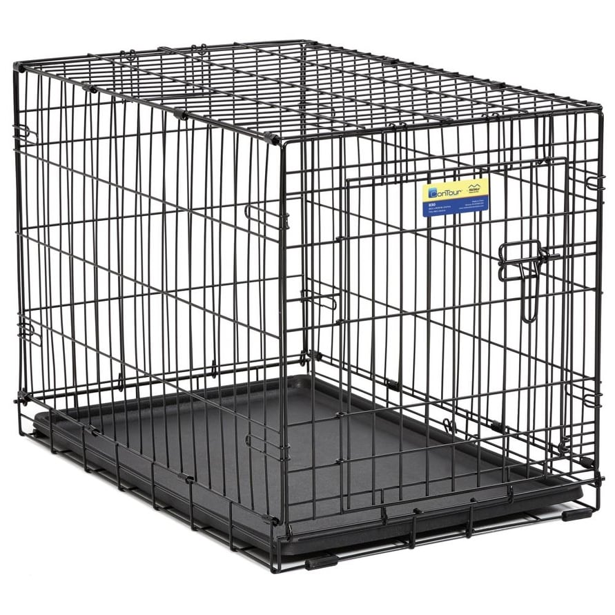 contour folding dog crate