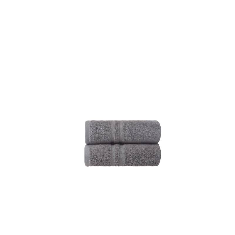 Ozan Premium Home 100% Turkish Cotton Sienna Luxury Collection Hand Towels (Set of 2)