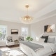 preview thumbnail 7 of 14, 6-Light Modern Luxury Crystal Chandelier