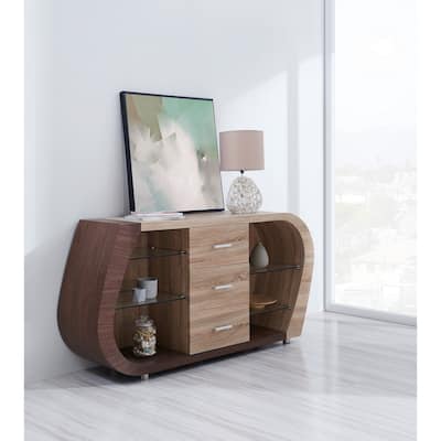 Multi tone Buffet with 3 Drawers
