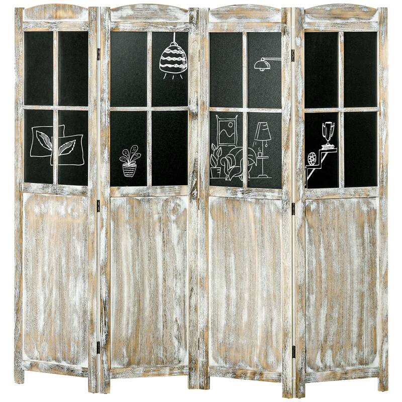 4 Panel Room Divider