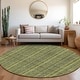 preview thumbnail 107 of 132, Premium Washable Super Soft Stripe Ombre Mayfield Rug Olive - 8' x 8'