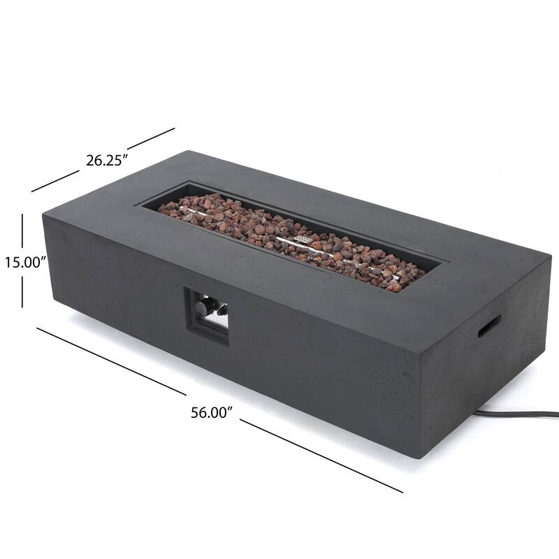 Maya Bay Outdoor Aluminum 4 Seater Chat Set with Fire Pit by Christopher Knight Home