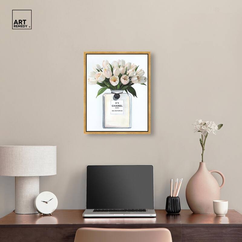 Doll Memories - Floral Happiness Canvas by Art Remedy