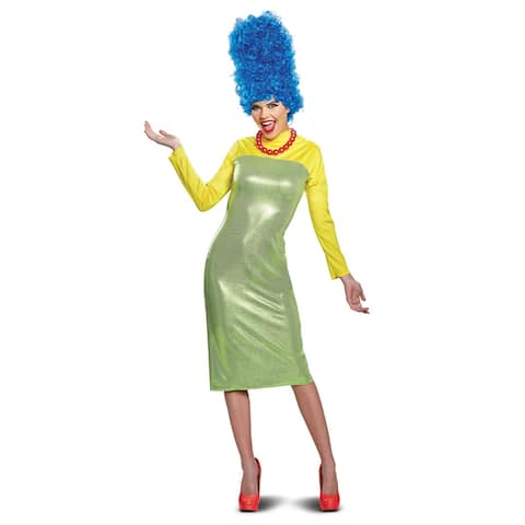 Womens The Simpsons Marge Deluxe Costume