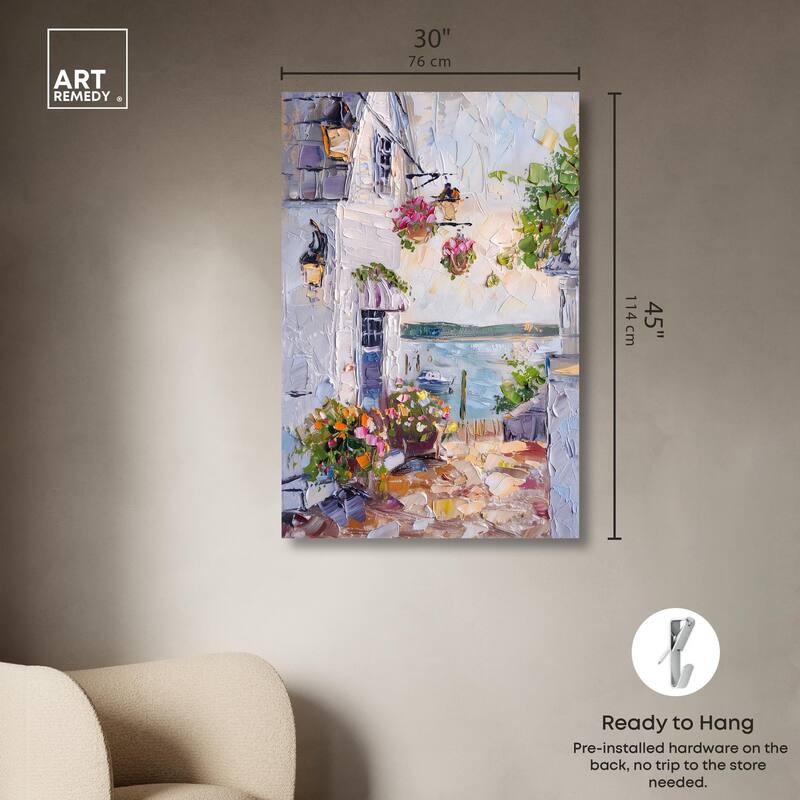 Harbor Hideaway I Canvas by Art Remedy, Gallery Wrapped