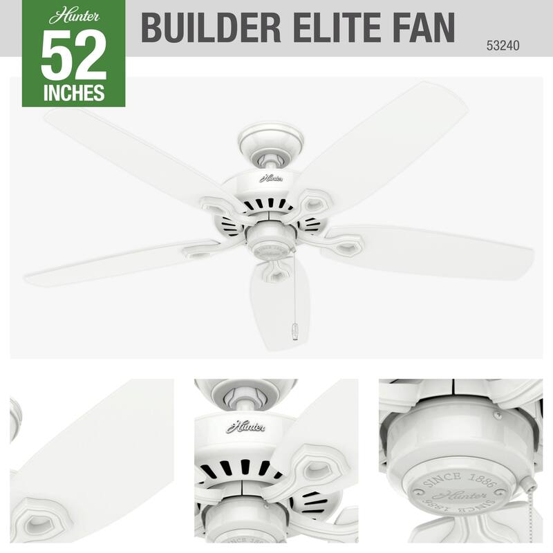 Hunter Fan Builder Elite - 52" - Bronze